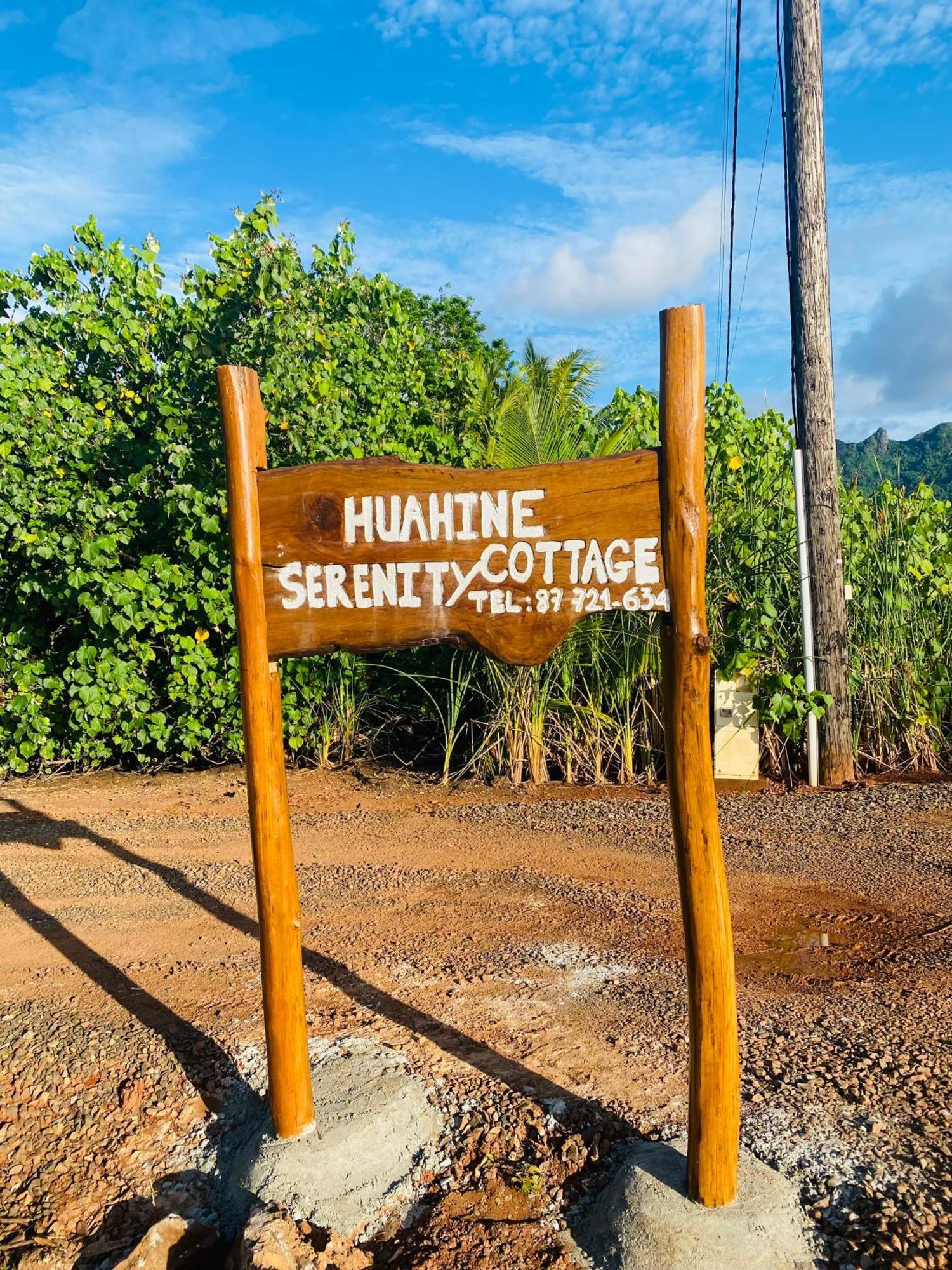 Huahine Serenity Cottage Maroe Buitenkant foto